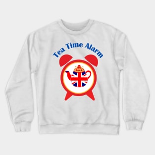Great Britain Tea Time Alarm Crewneck Sweatshirt